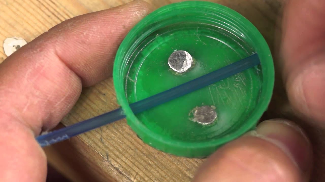 Making a Milk Bottle Top Feeder for summer bait fishing