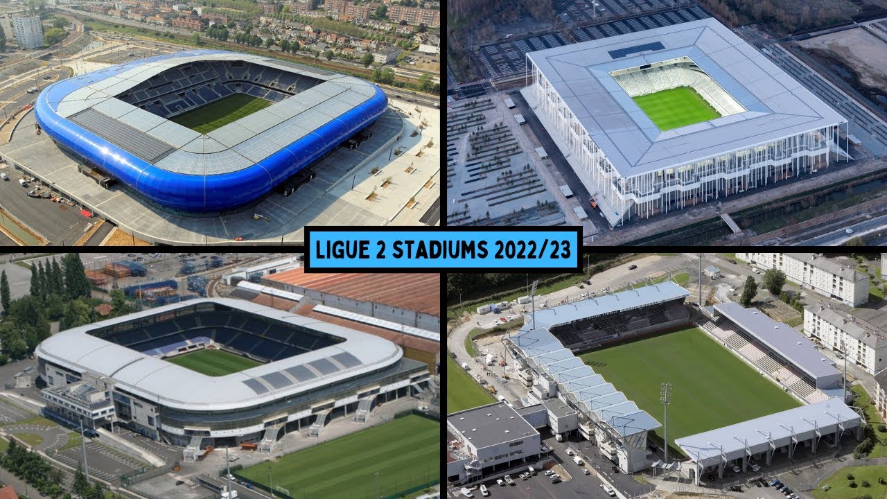 Ligue 2 Stadiums 2022/23