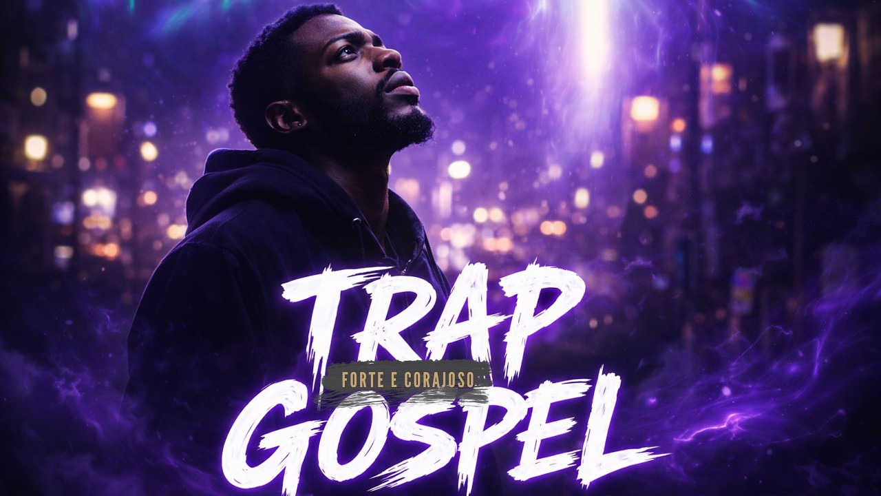 TRAP GOSPEL – FORTE E CORAJOSO | Não Desista, Deus Está Com Você