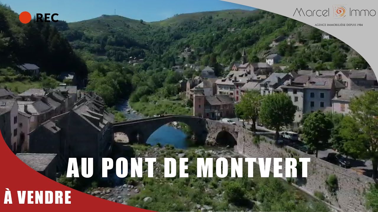 Maison au bord de la rivière à vendre au Pont de Montvert en Lozère (MARCEL IMMO)