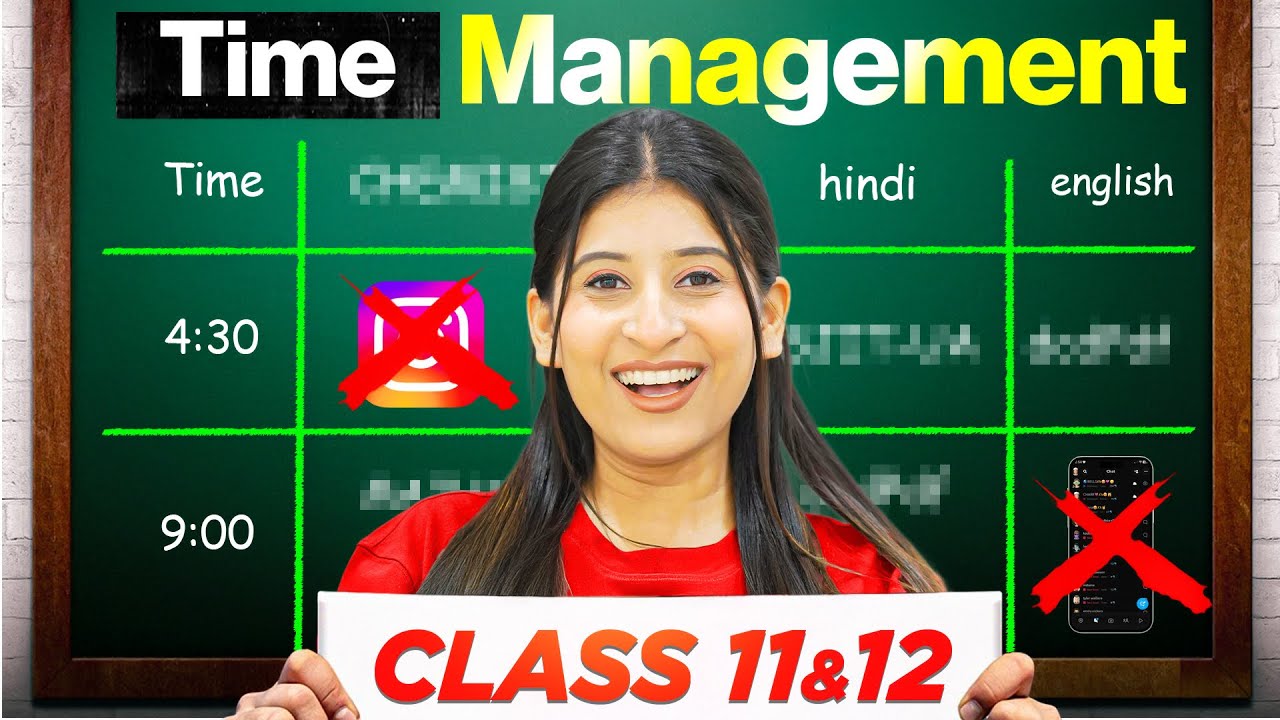 The Real Reason You Have NO TIME to Study🤯FIX THIS NOW⚠️