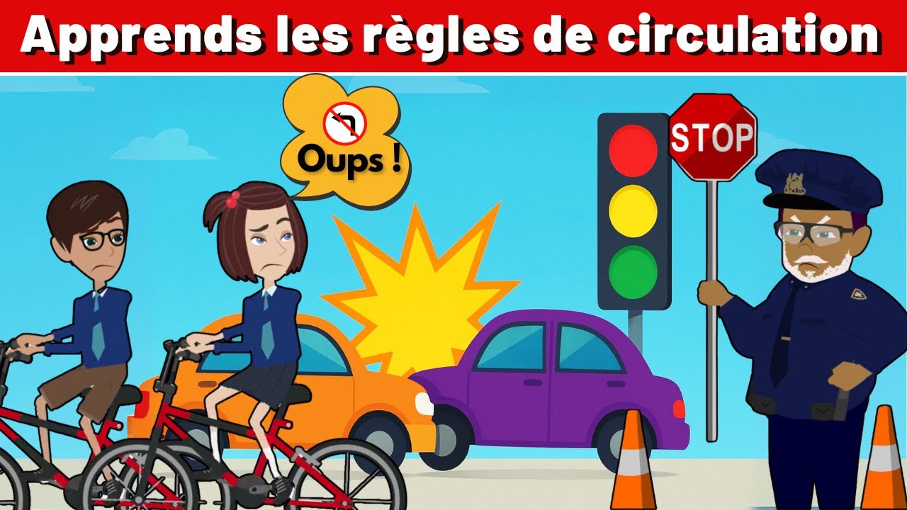 Apprends les règles de circulation | French Conversation for Beginners | CCube Academy