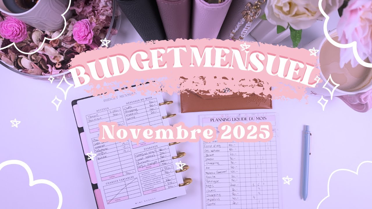 Budget Mensuel 🎀 | Budget du mois de Novembre