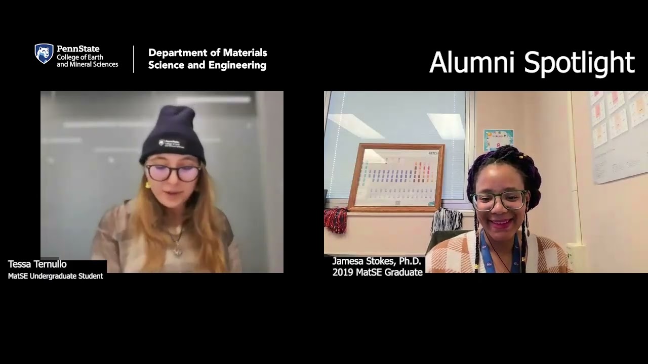 Alumni Spotlight - From physics to jet engines: NASA engineer reflects on her journey at Penn State