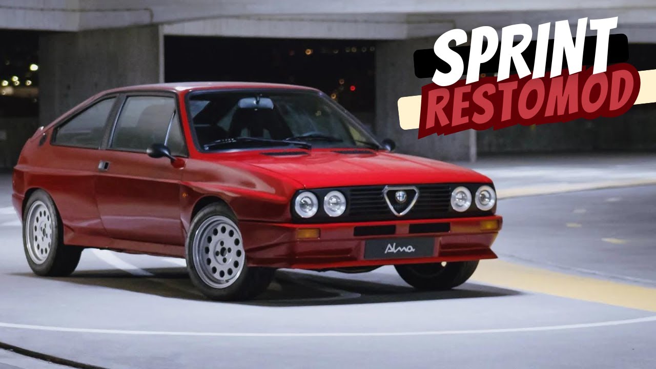 Alfa Romeo Sprint Restomod Inspired By The Alfasud Sprint 6C Is A Forgotten Rally Car