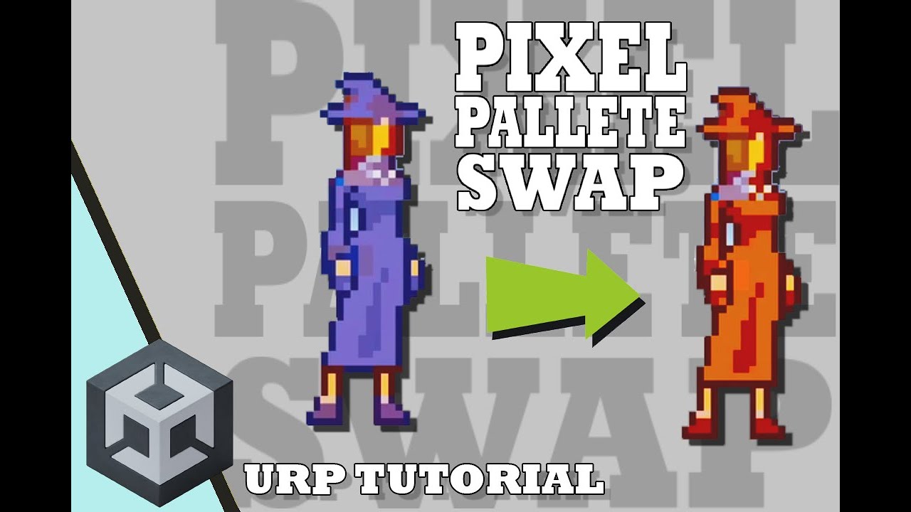 Color Palette Swap Shader Tutorial - Unity URP