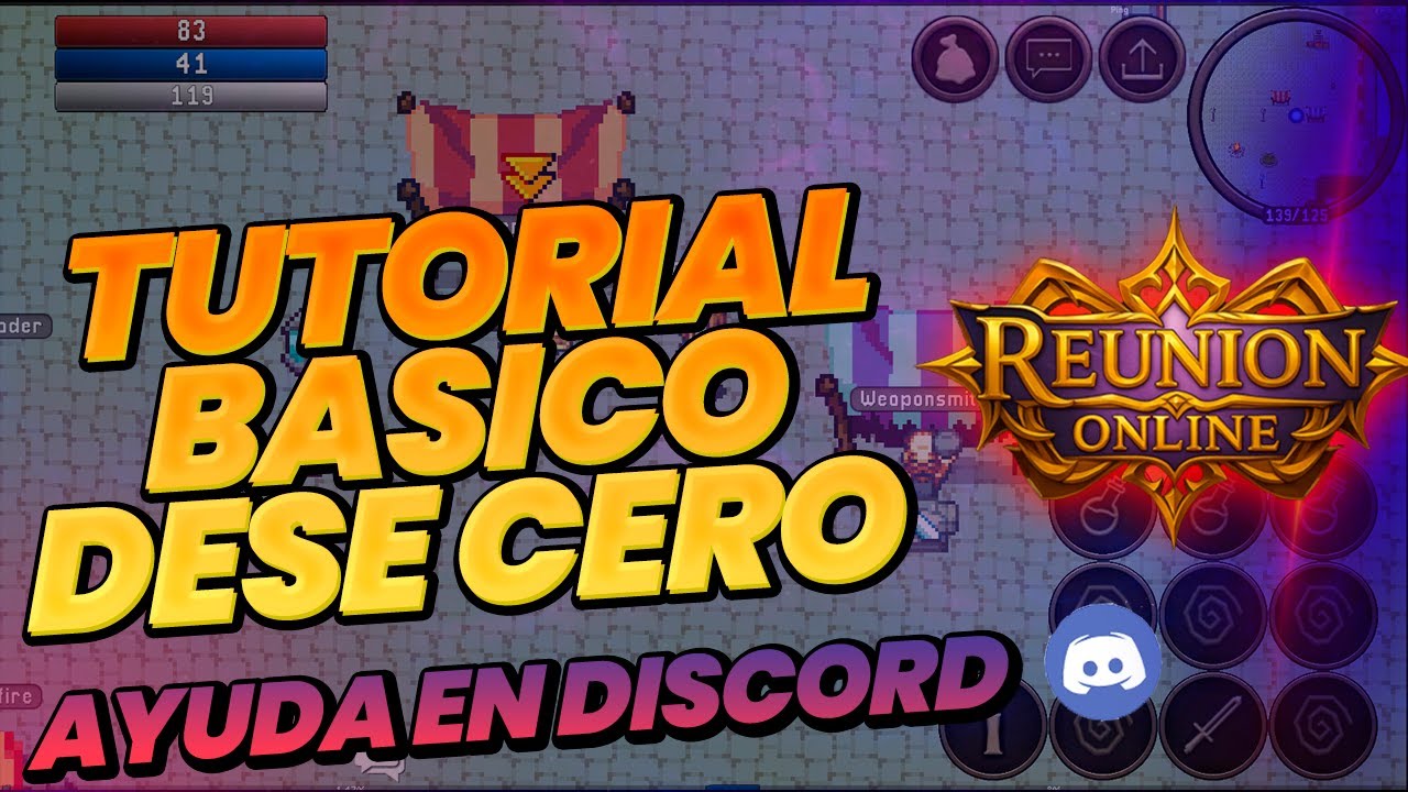 👉 Tutorial  Reunion Online MMORPG | Guía para Principiantes