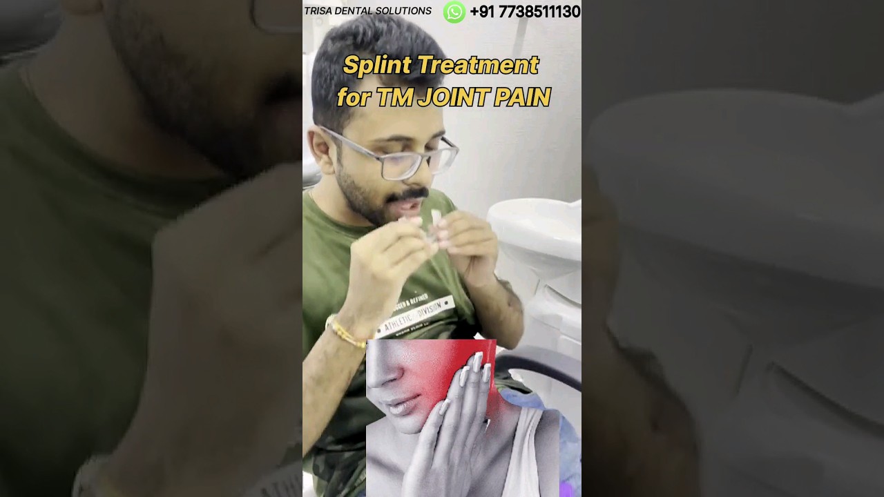 Splint Treatment for TM JOINT PAIN #tmjointpain #tmjdisorder #treatment #for #tmjdisorder #tmj