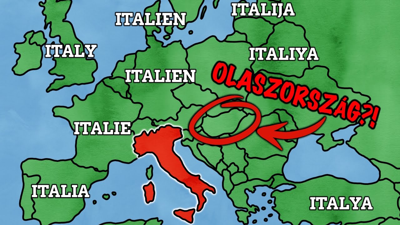 Italy Is Called WHAT In Hungarian?!
