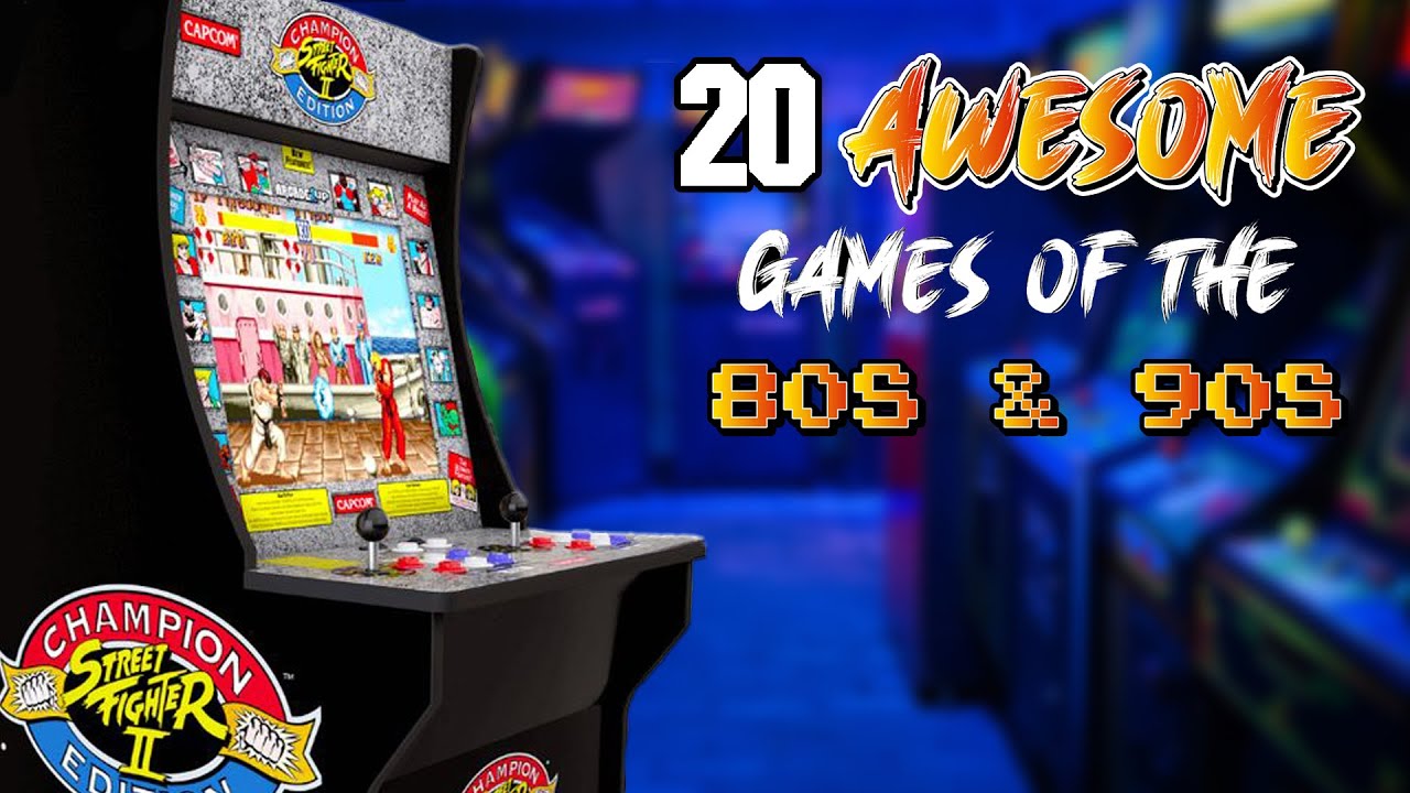 20 Awesome Arcade Games of the 80s and 90s