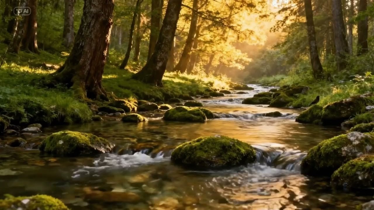 Musique zen profonde 🎶 Sons de l’eau et chants d’oiseaux   Anti-stress & méditation 🧘‍♂️