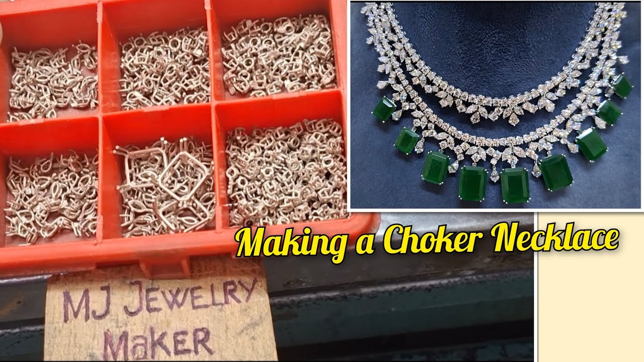 This is My Year End Choker Necklace/Making Step by step process 