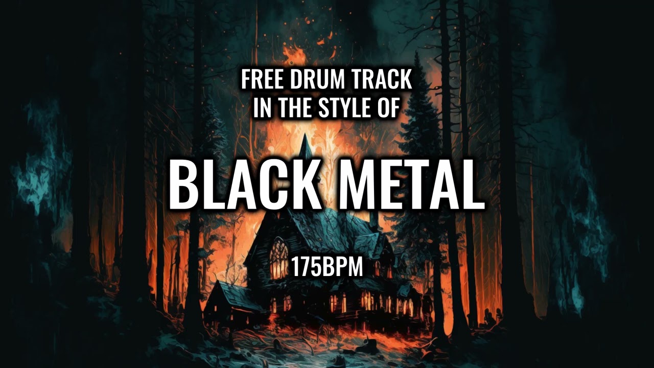 Free Black Metal Drum Track 175BPM