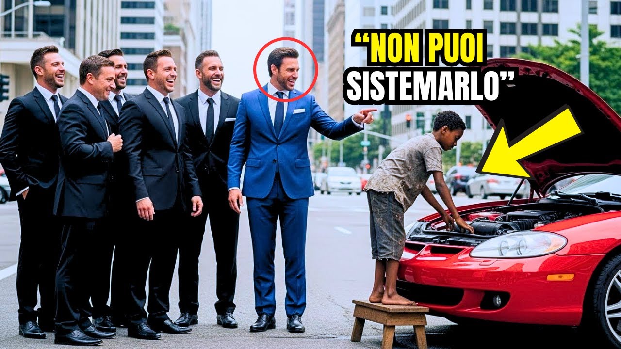 “POSSO SISTEMARE QUESTO” — IL MILIONARIO RISE… MA IL BAMBINO HA FATTO L’IMPOSSIBILE