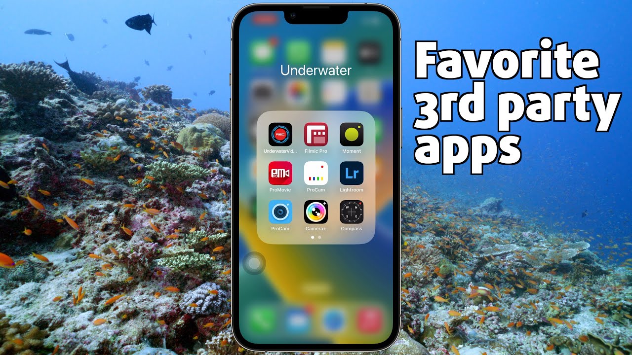 FAVORITE MOBILE APPS FOR UNDERWATER 🎥🌊📱