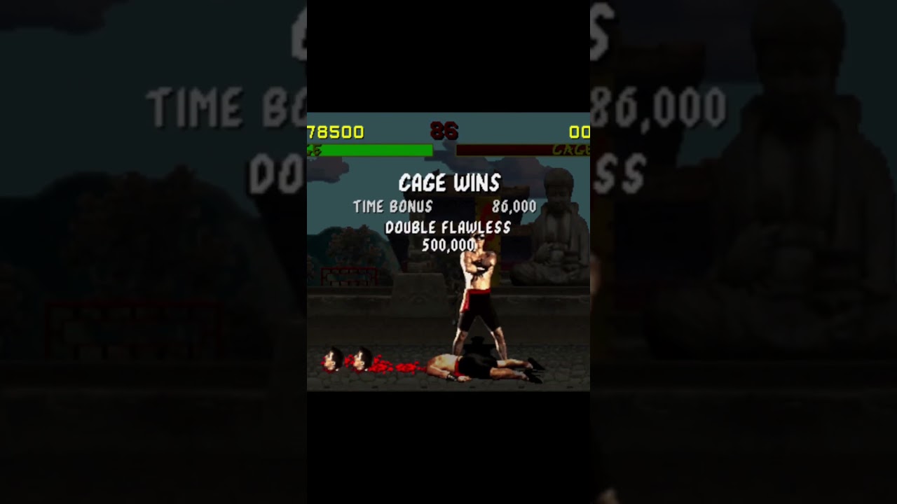 PC: Mortal Kombat Johnny Cage 2 Head Glitch Fatality vs Johnny Cage - MKAK