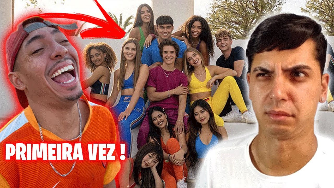 AMIGO FUNKEIRO REAGINDO A NOW UNITED PELA PRIMEIRA VEZ