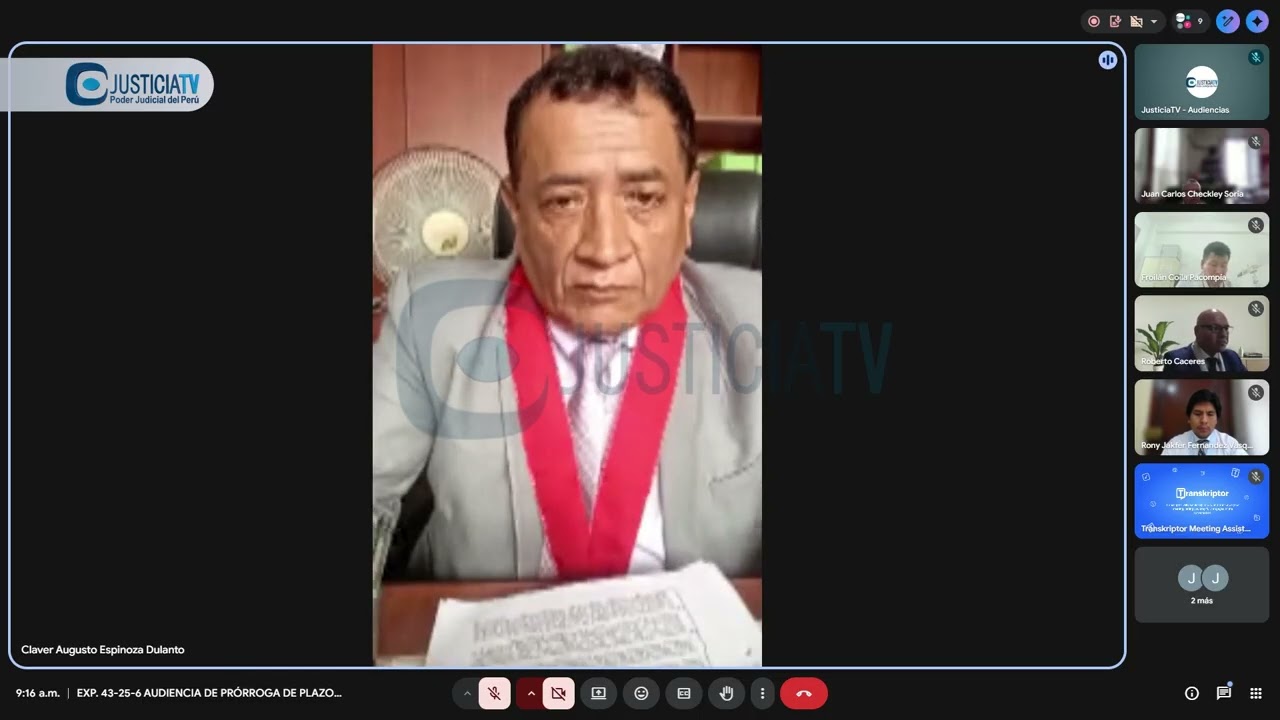 Prórroga en la investigación preparatoria contra Carlos Manuel Sáenz Loayza y otros investigados