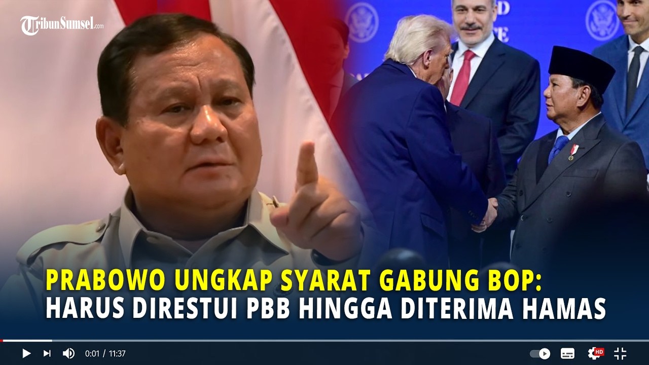 Prabowo Ungkap Syarat Gabung BOP: Jika Kontraproduktif dan Habiskan Energi, Indonesia Keluar!