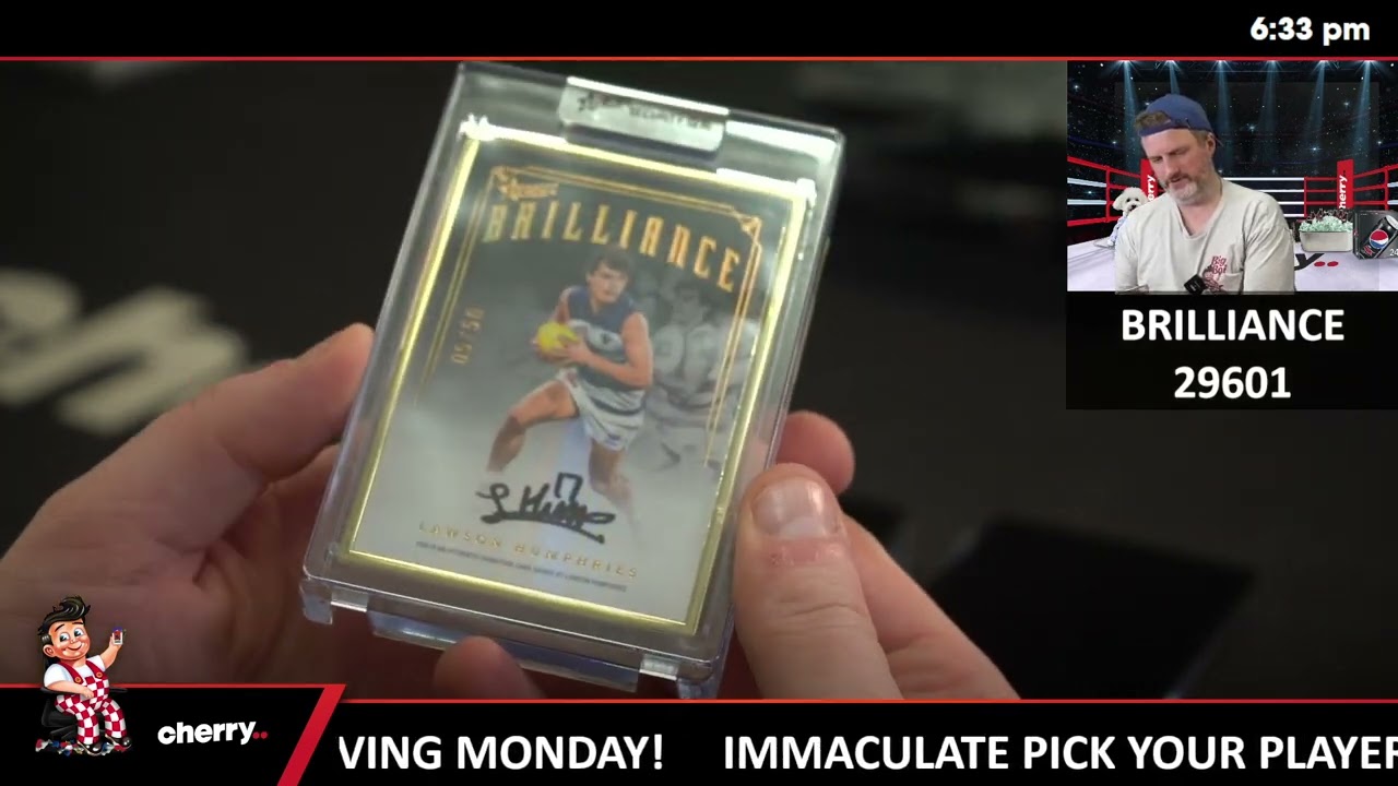 2025 Select AFL Brilliance Signatures 3-Box Opening #29601 - Sep 26 (6pm)