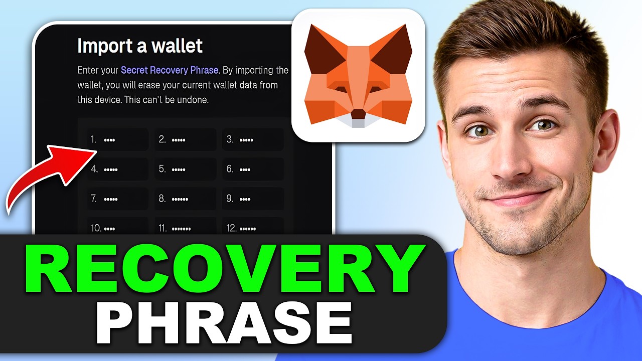 How to Enter Secret Recovery Phrase in MetaMask in 2026