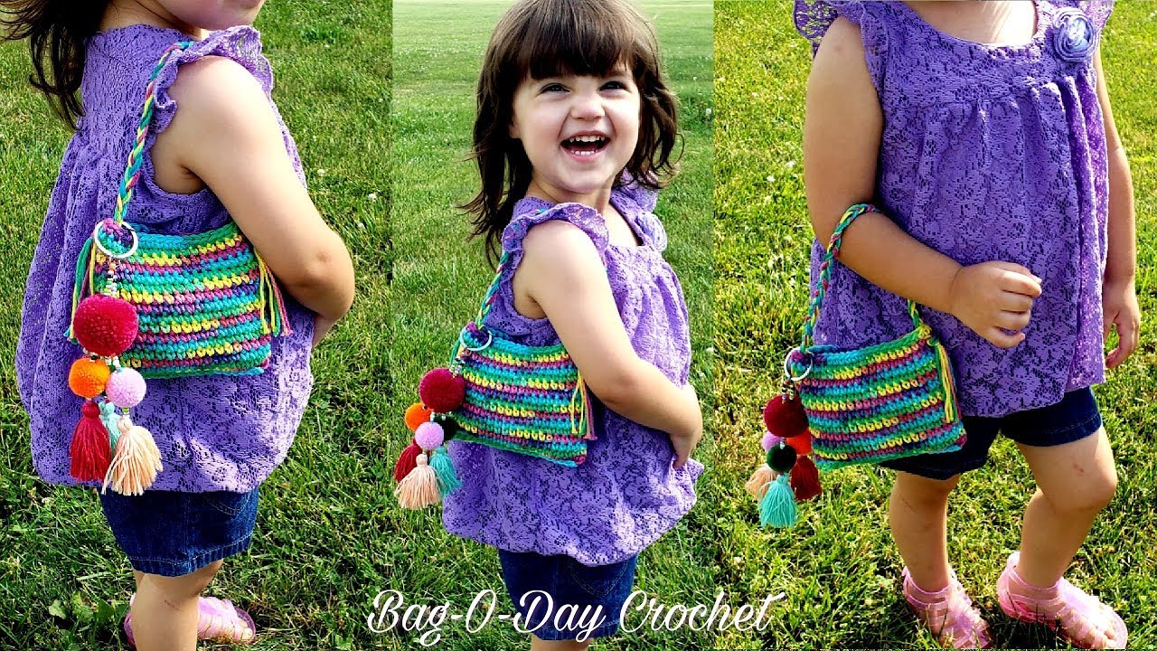 Easy Crochet Mini Bag/Purse - Sweetheart Bag