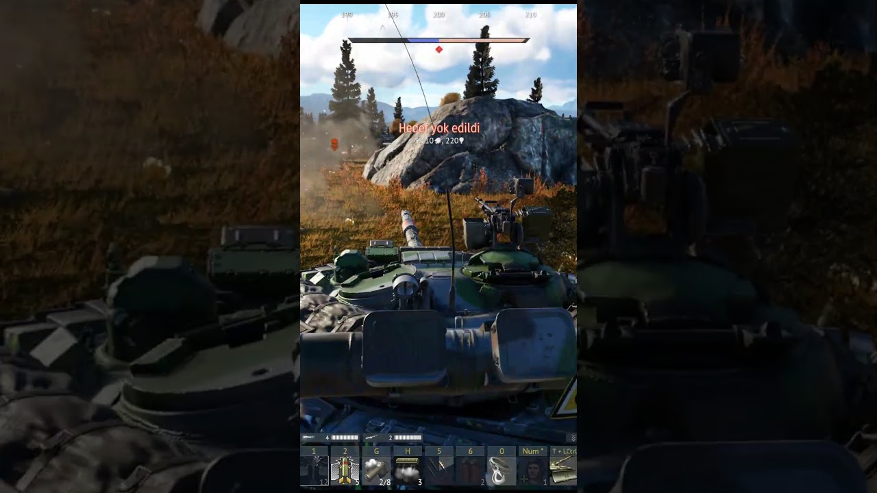 T-80B    8v8 Filo Savaşları                      #warthunder #warthundergameplay #warthundermoments
