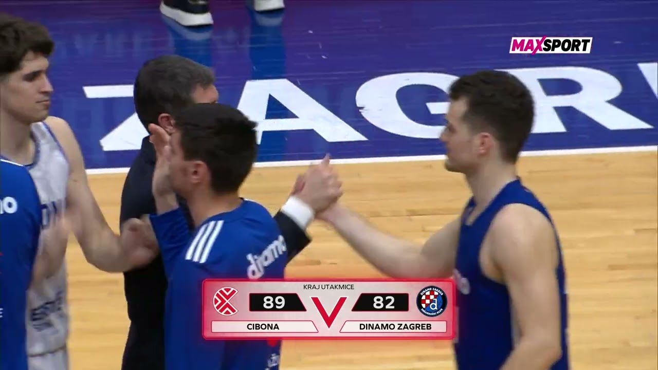 DINAMO ZAGREB vs CIBONA 82:89 (4. kolo, SuperSport Premijer liga 25/26)
