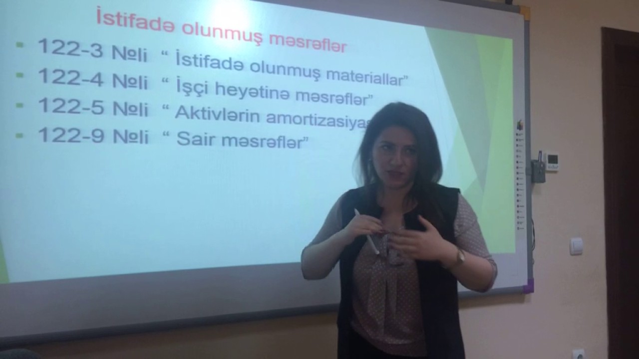 Mühasibat uçotu (Büdcə təşkilatlarında mühasibat uçotunun təşkili-Hesablar planının izahi)