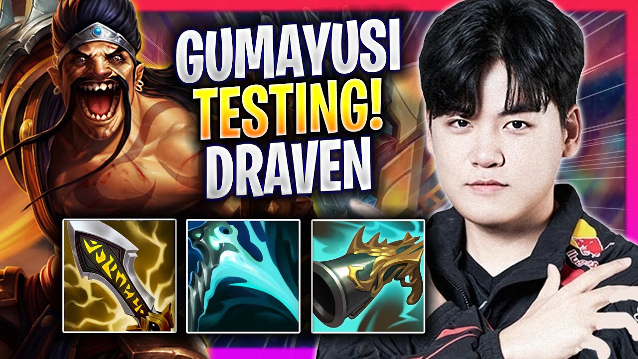 GUMAYUSI TESTING DRAVEN IN KOREA SOLOQ! - T1 Gumayusi Plays Draven ADC vs Lucian! | Season 2024
