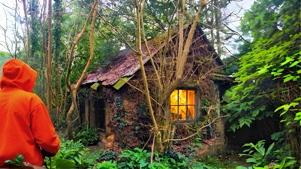 I BOUGHT an ABANDONED TINY HOUSE & RENOVATED IT
