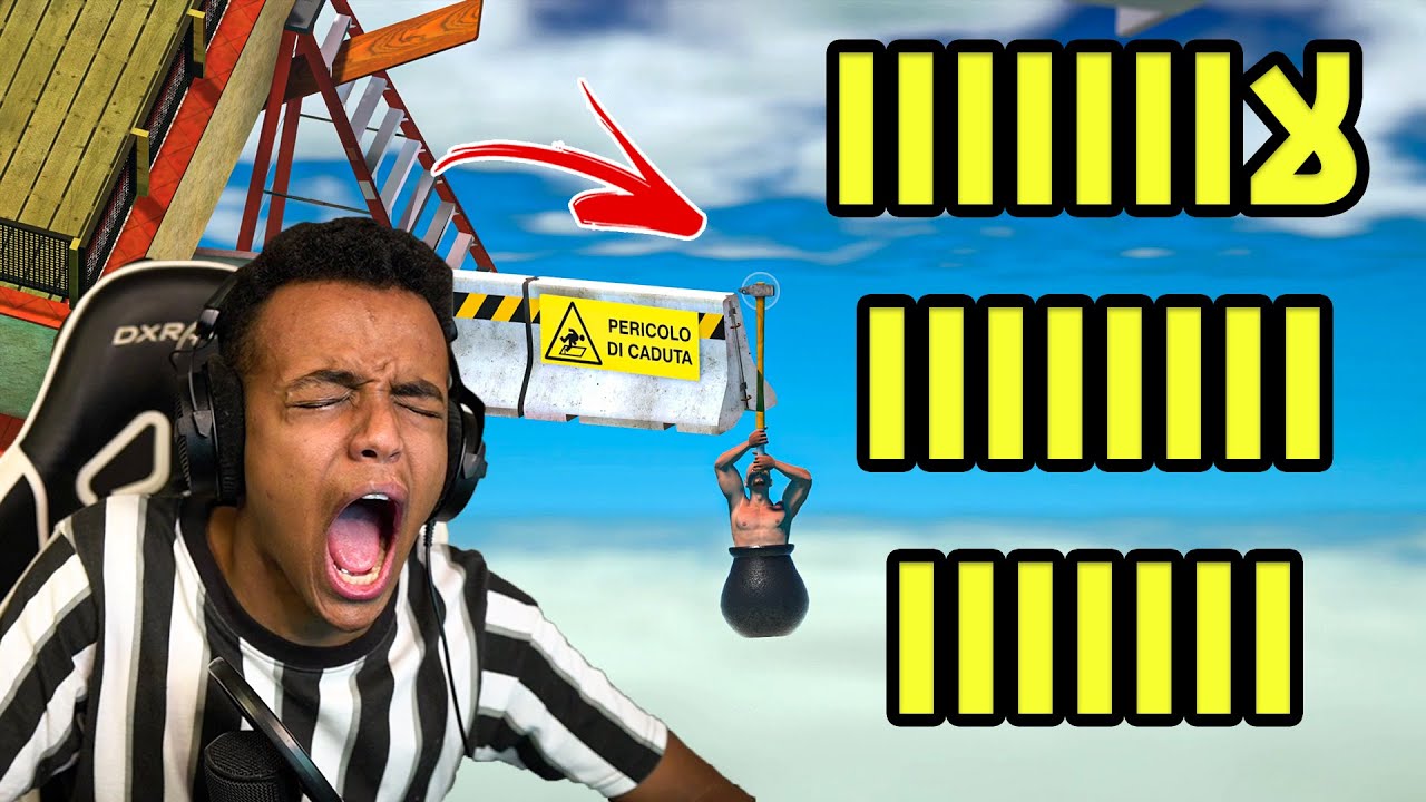 لا تلعب اللعبه هذي أبداااااا🤬(3#)|getting over it