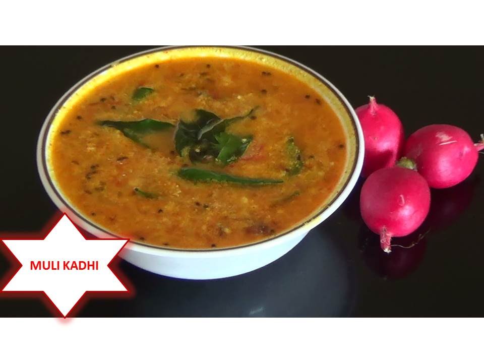 Muli Kadhi - Radish In Yogurt Soup by Home Kitchen