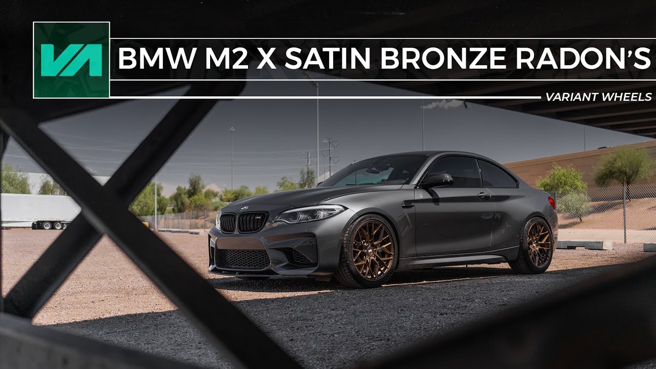BMW M2 on Satin Bronze Radon's // Variant Wheels