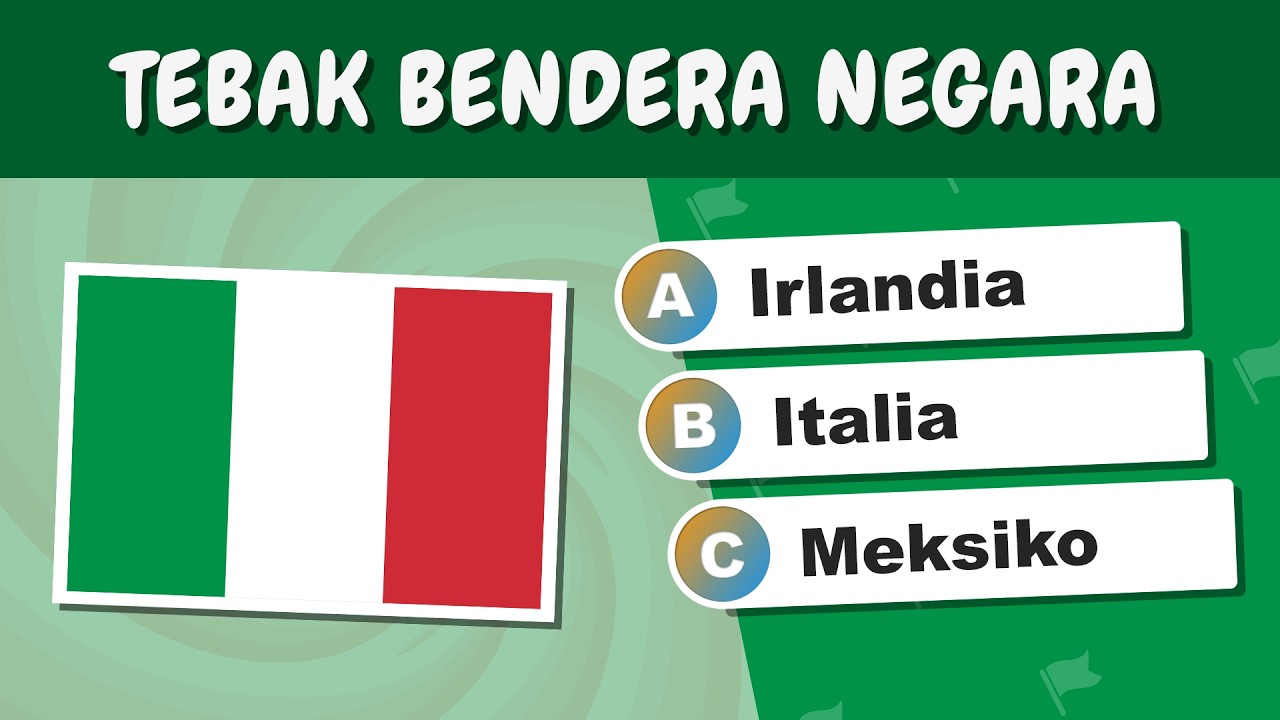 Tes Wawasanmu! Tebak 50 Bendera Negara 🌍🚩 Jangan Sampai Salah 🤭