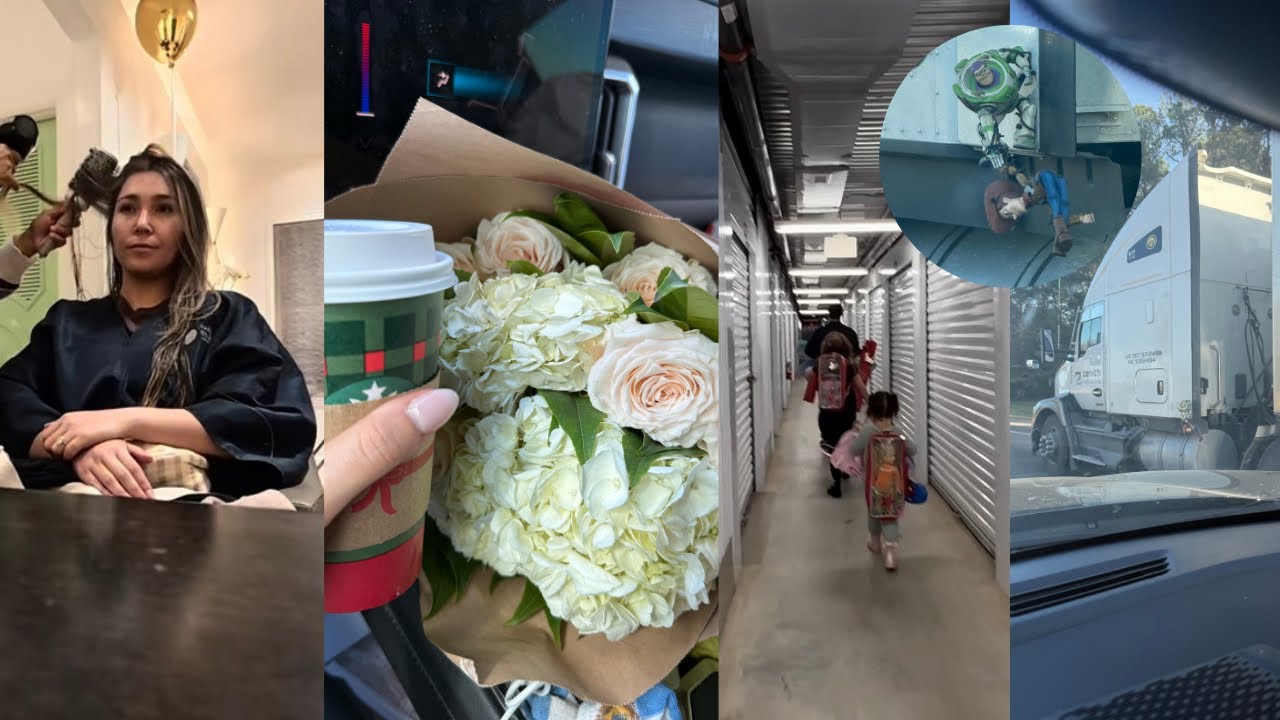 SAHM Vlog: Grocery Pickup, Hair Day & Traveling to Our Airbnb 