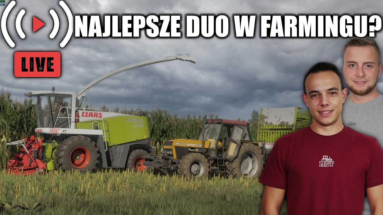 🔴LIVE 😎 💘 BRONCZEK & JANKUS 😋 😎 | FS 22 Szpakowo | MST | NAJLEPSZE DUOO!