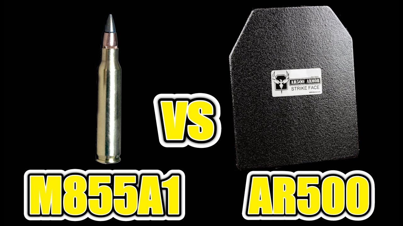 M855A1 vs Ar500 Armor