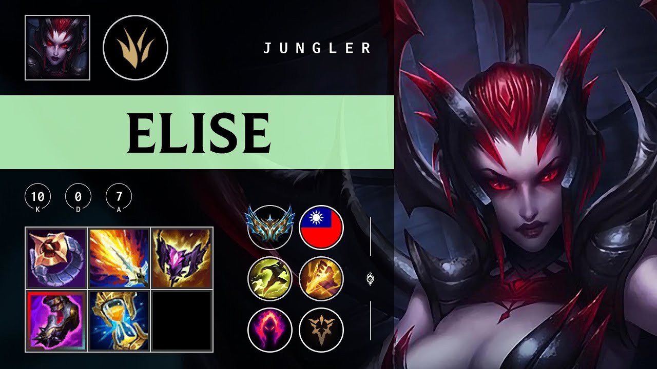 Elise Jungle vs Kayn - TW Challenger Patch 25.24