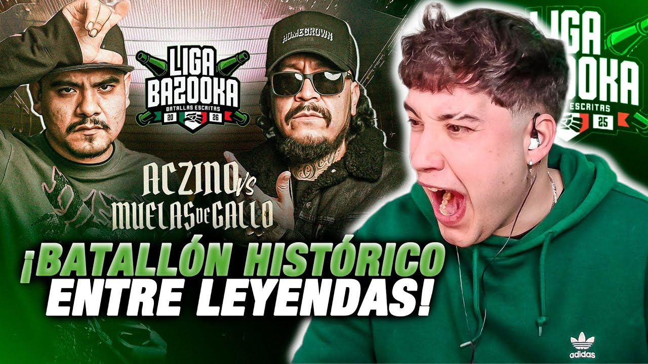😱 BATALLÓN HISTÓRICO ENTRE HERMANOS MEXICANOS😱 ACZINO VS MUELAS DE GALLO EN LIGA BAZOOKA MX X KAPO