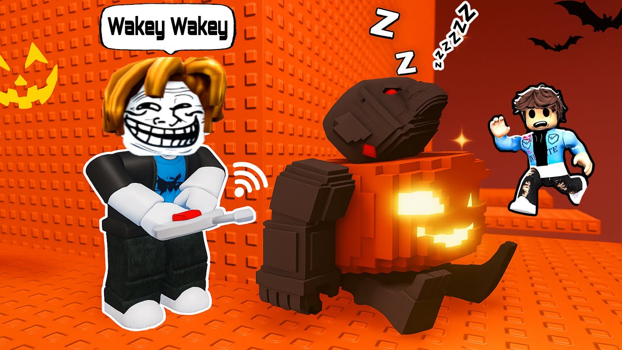 Roblox Don’t Wake The Brainrots Tower Funniest Moments(Halloween Update)