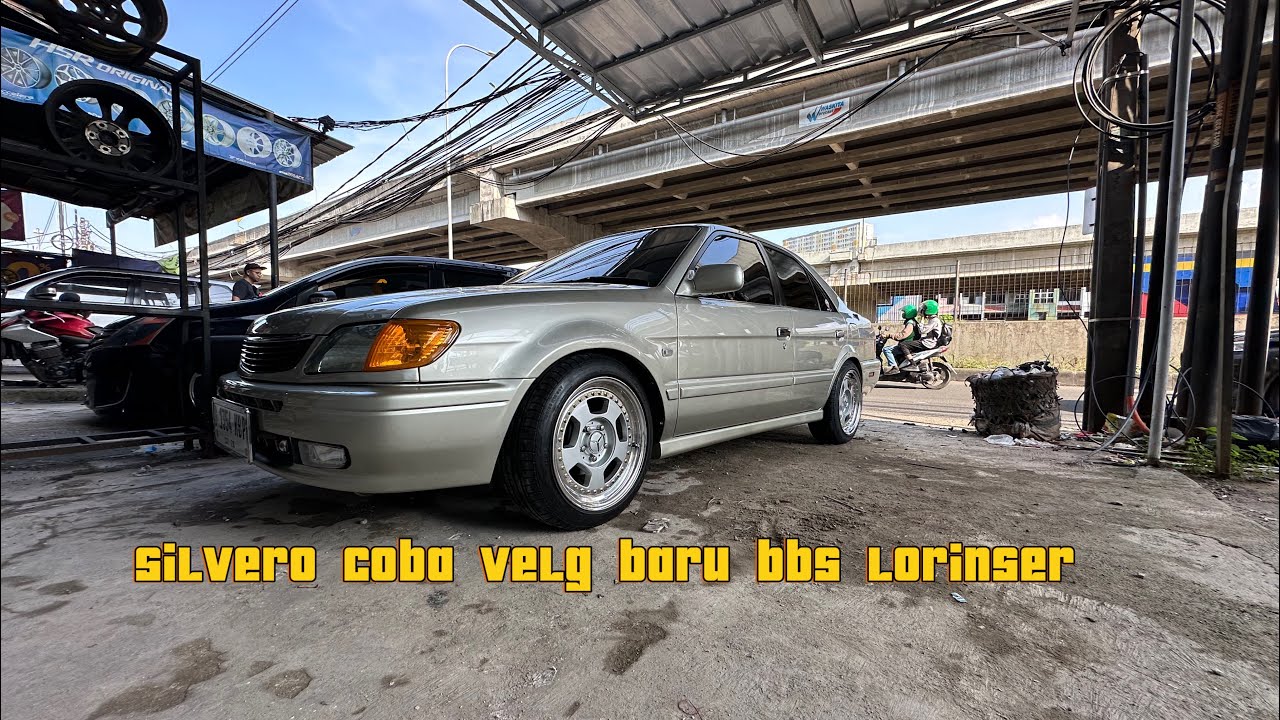 Toyota soluna (silvero) ganti velg, sedikit tips buat pemilihan velg soluna biar fitmentnya cuakep