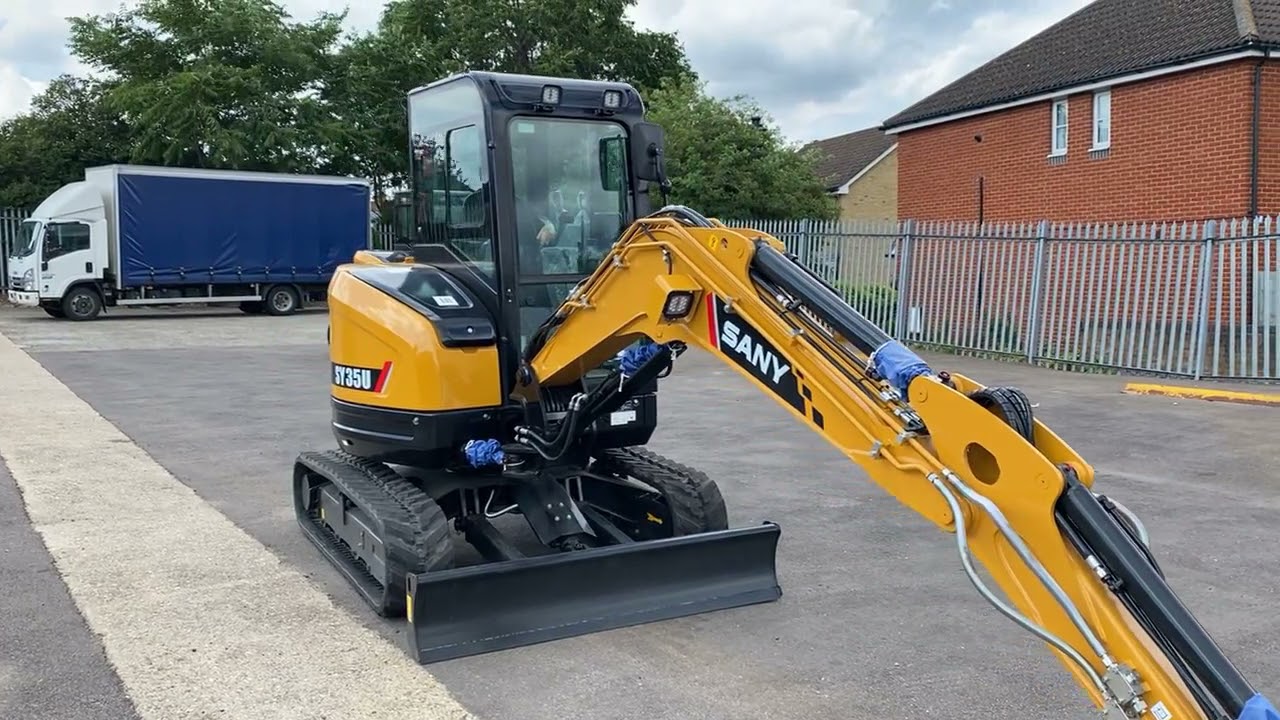 The SANY SY35U Walk Around Video