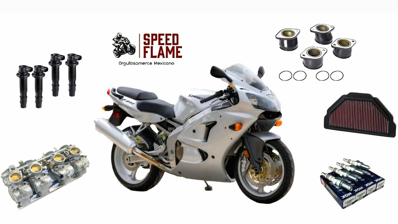 Kawasaki ZZR600 2006 🔥🇲🇽🔧 Mantenimiento a carburadores y revisión 🤨 relenti inestable y explosiones.
