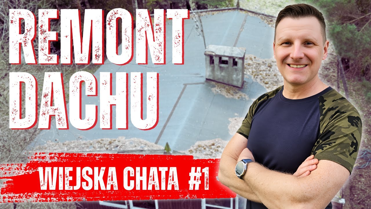 Naprawa PAPY i komina, test farb - Wiejska CHATA #1