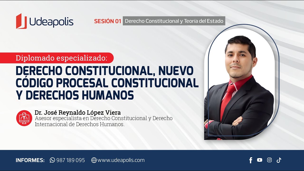 Derecho Constitucional y Teoría del Estado | José Reynaldo López Viera