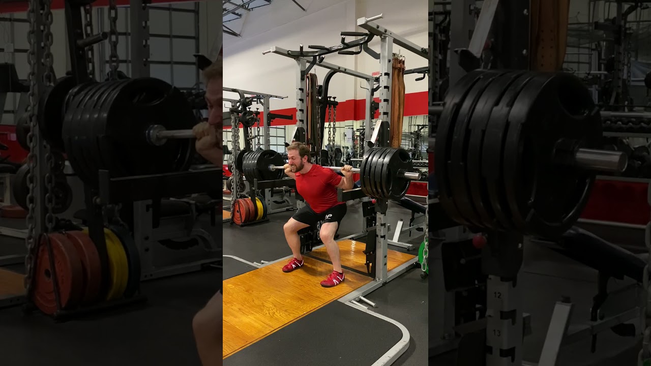 500 LB Squat with Dr. Joel Seedman on 90 Degree Eccentric Isometrics
