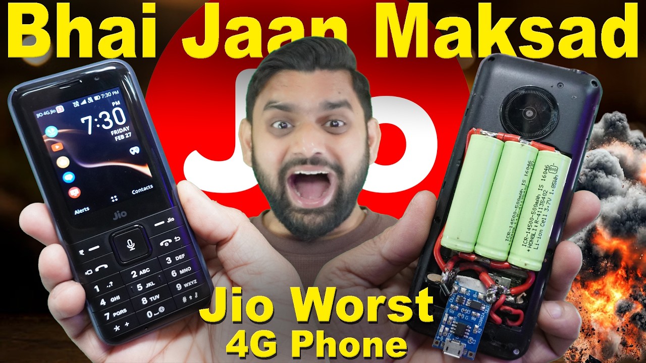 Jio 4G Phone Worst Experience 😡 | Battery Nahi Mil Rahi | Prima 2 Unboxing & Real Problem