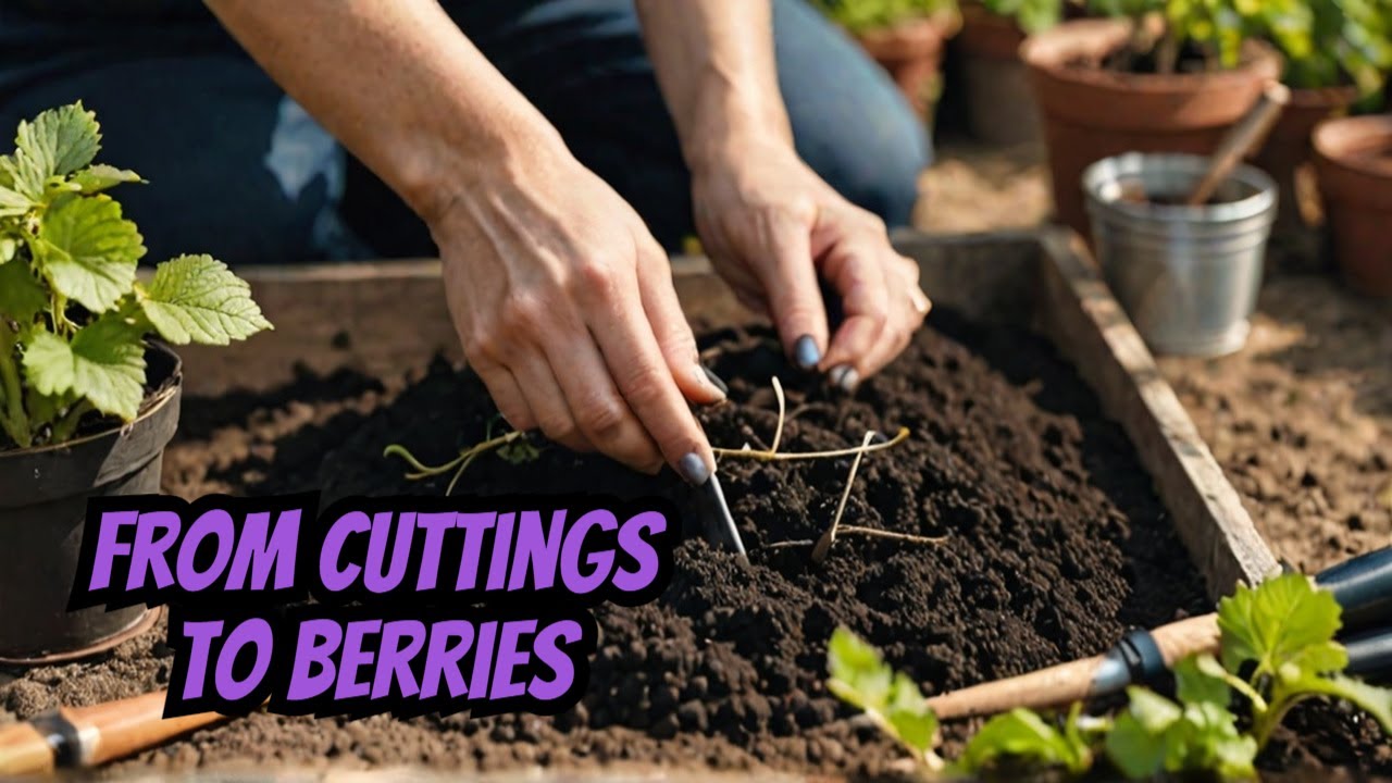 Grow Blackcurrants from cuttings - the EASY way!