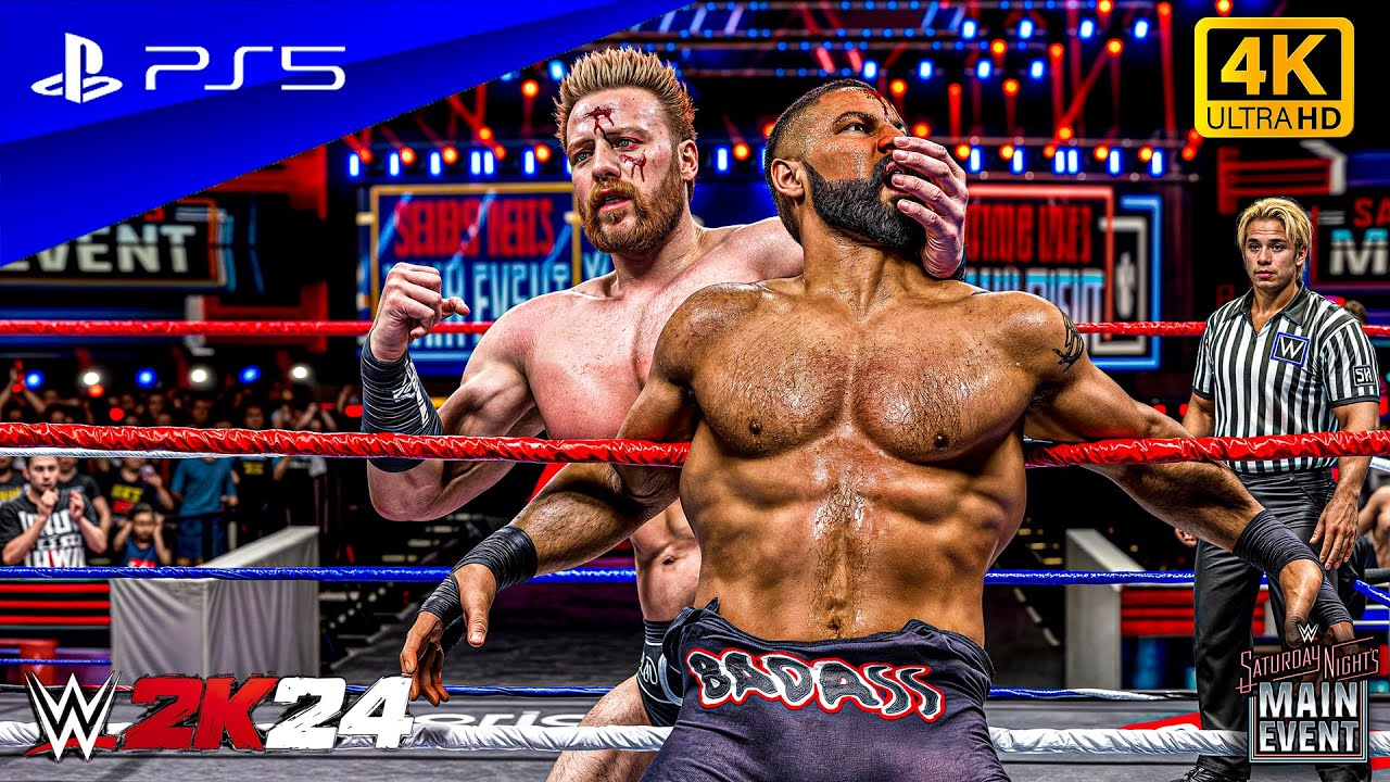 WWE 2K24 - Sheamus vs. Bron Breakker | Intercontinental Championship Saturday Night's | PS5™ [4K60]